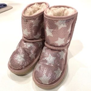 Toddler Girls Sequin Uggs size 9